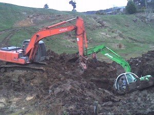 Not what diggers are for really.